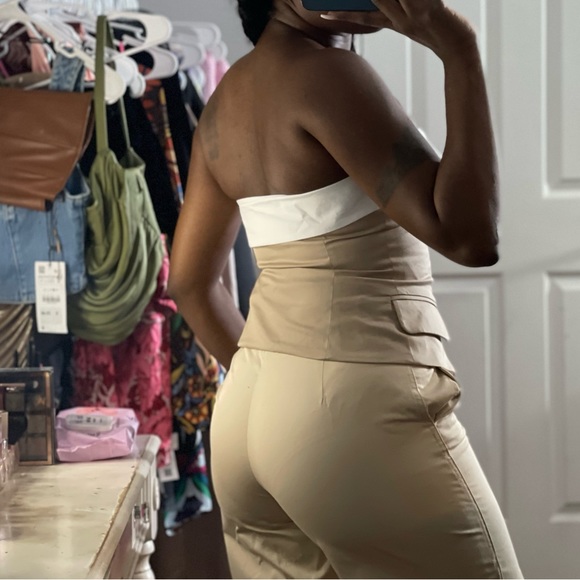 Zara Strapless Corset Top - Picture 7 of 7